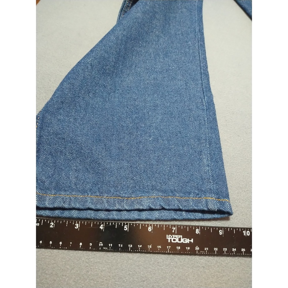 Red Kap Blue Jeans Men 44x32 Denim Work Construction Outdoor Classic Cotton - Picture 6 of 10